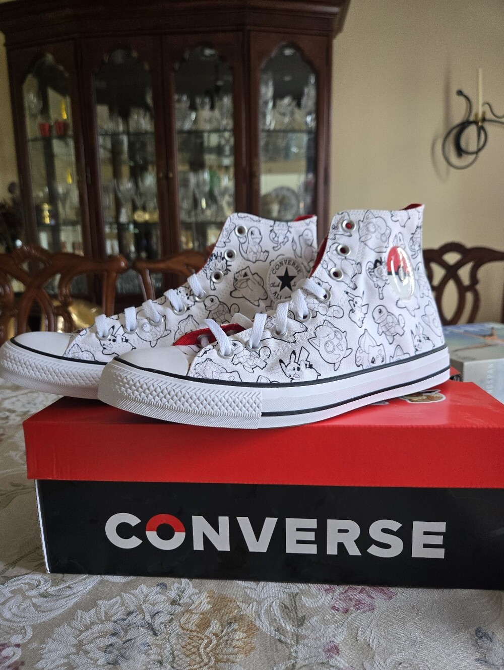 Converse Chuck Taylor All Star Pokemon 25th High Top Limited Edition Size 10.5 M